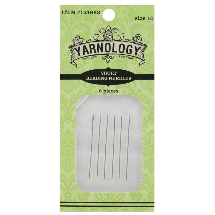 Short Beading Needles Size 10 Hobby Lobby 121962